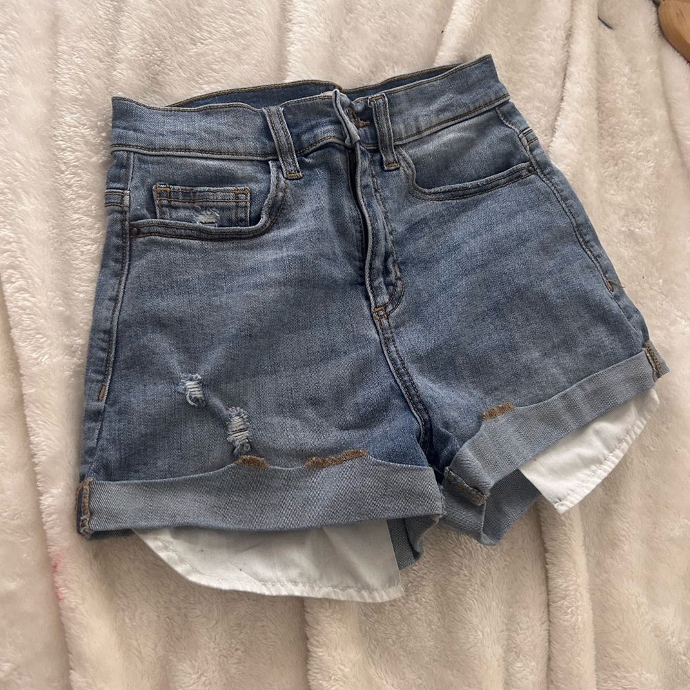 Denim Blue Women's Shorts